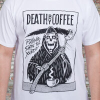 "Espresso Reaper" T-Shirt White L