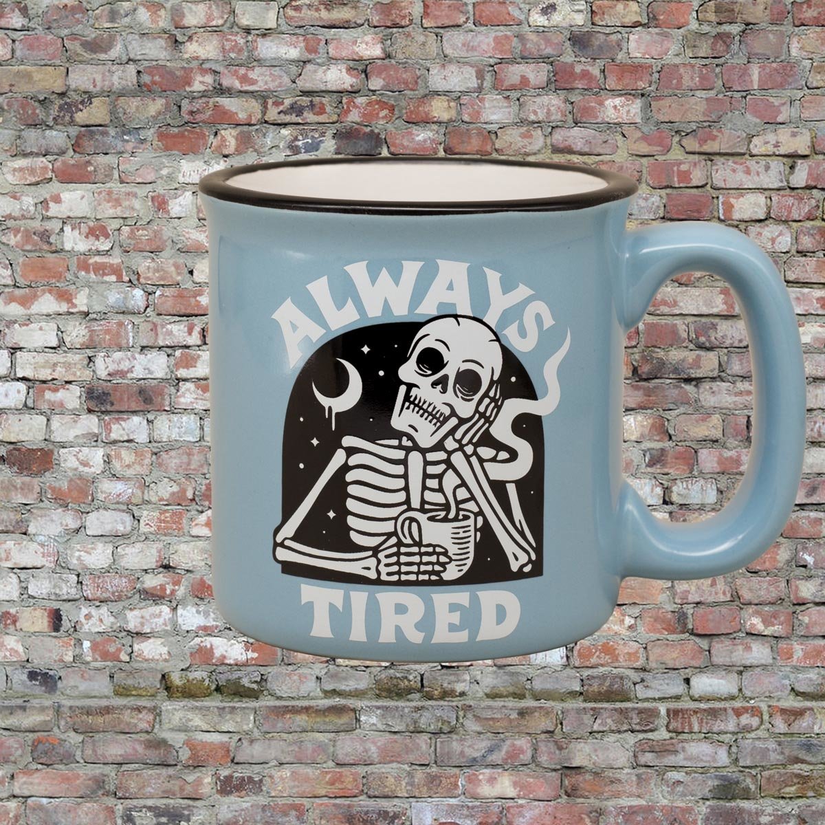 Always Tired Club 15oz Extra Large Mug – Polished Prints