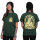 "Tired Girl" T-Shirt Dark Green XL