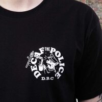 "Decaf the Police" T-Shirt Black S