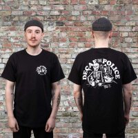 "Decaf the Police" T-Shirt Black XL
